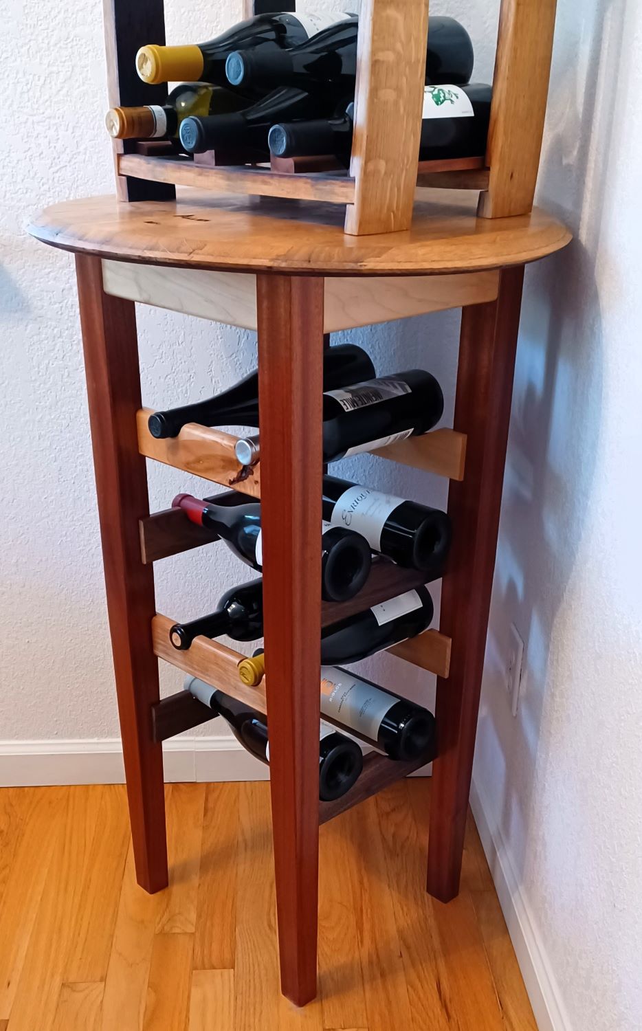 High Top Wine Barrel Table